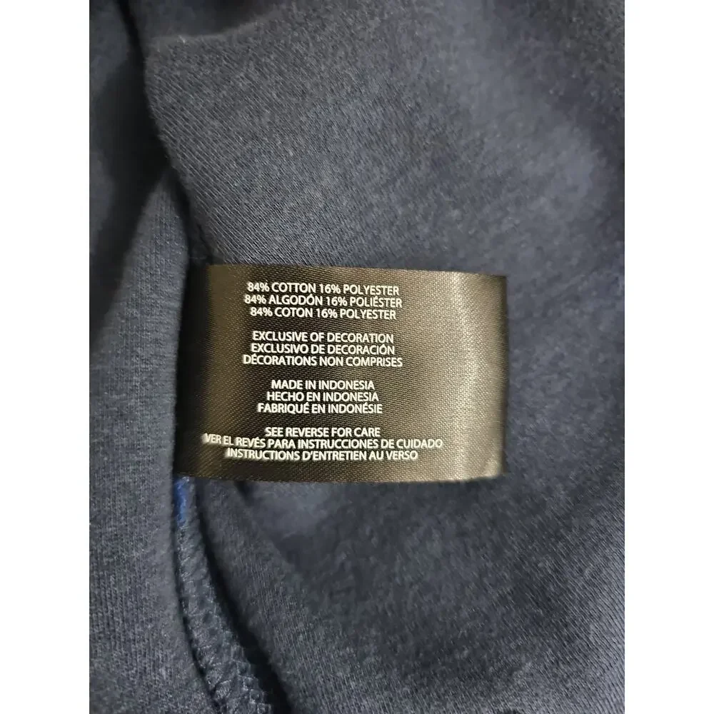 Banana Republic ~Men's Size L~ Blue Cotton Blend 1/4 Zip Pullover NWT.